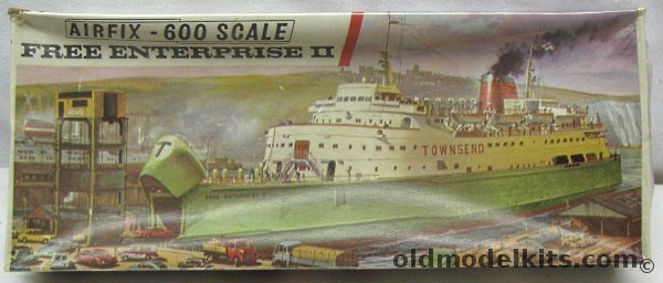 Airfix 1/600 Auto Ferry Free Enterprise II, F201S plastic model kit